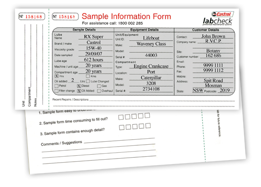 Sample Registration form